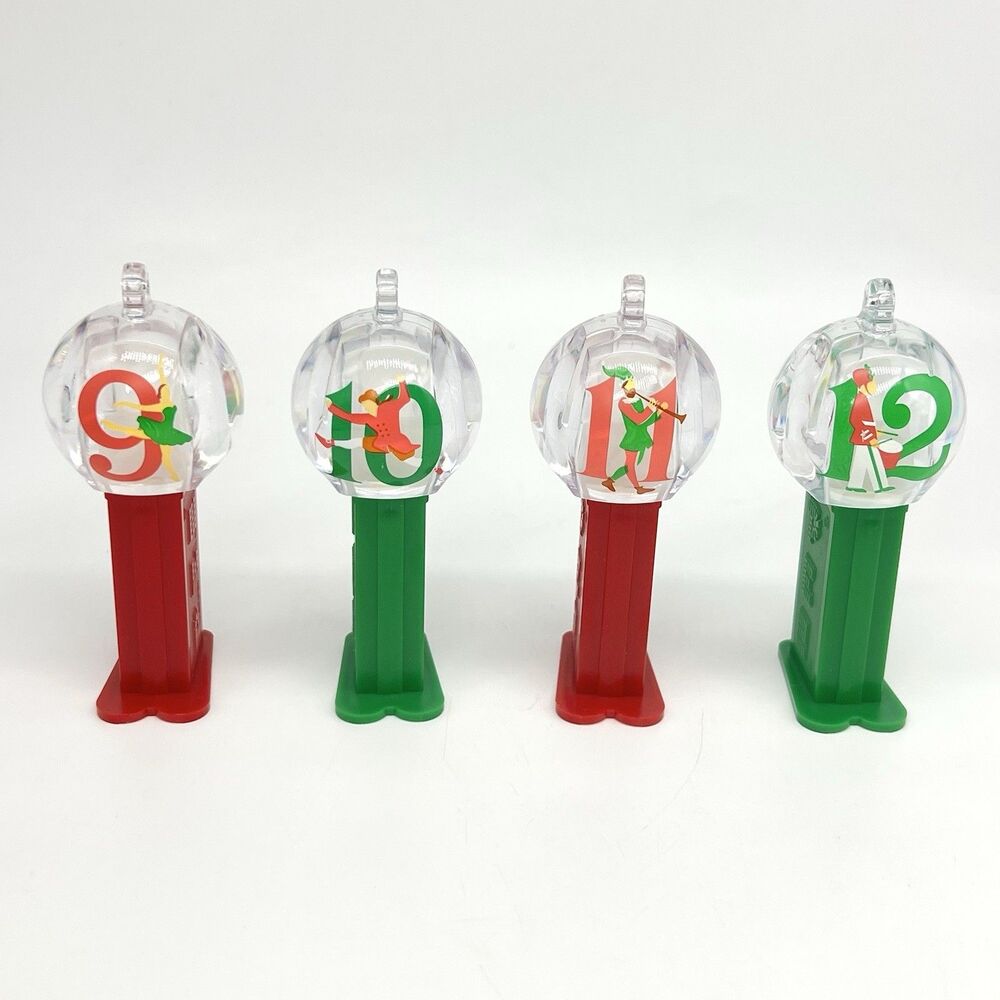 PEZ Twelve Days of Christmas Ornaments - 12 Candy Dispensers - Unused - NO CANDY - Picture 8 of 11